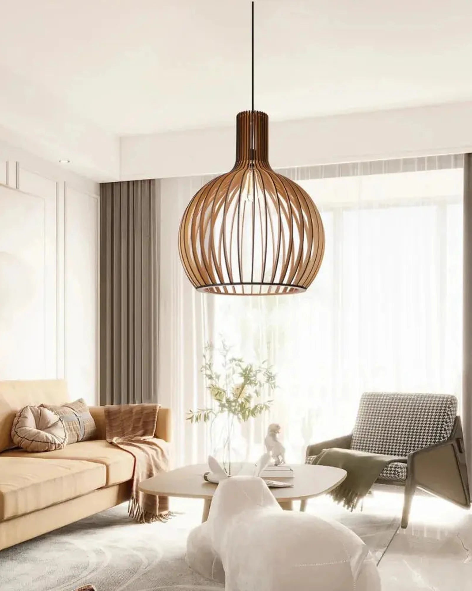 Hampton | Wooden Pendant Lamp – Danish Design for Any Space