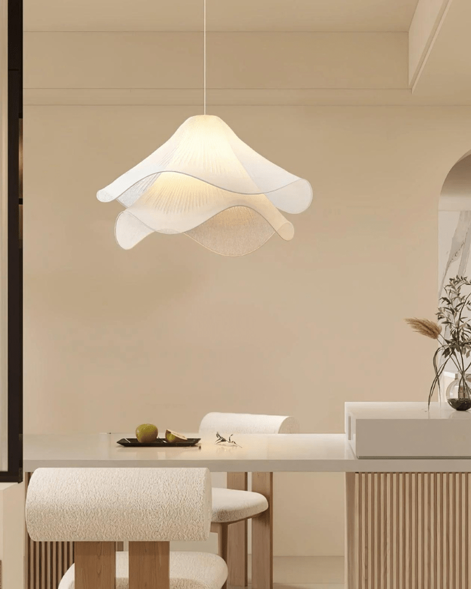 Brooklyn | Fabric Pendant Lamp – Stylish and Soothing Illumination