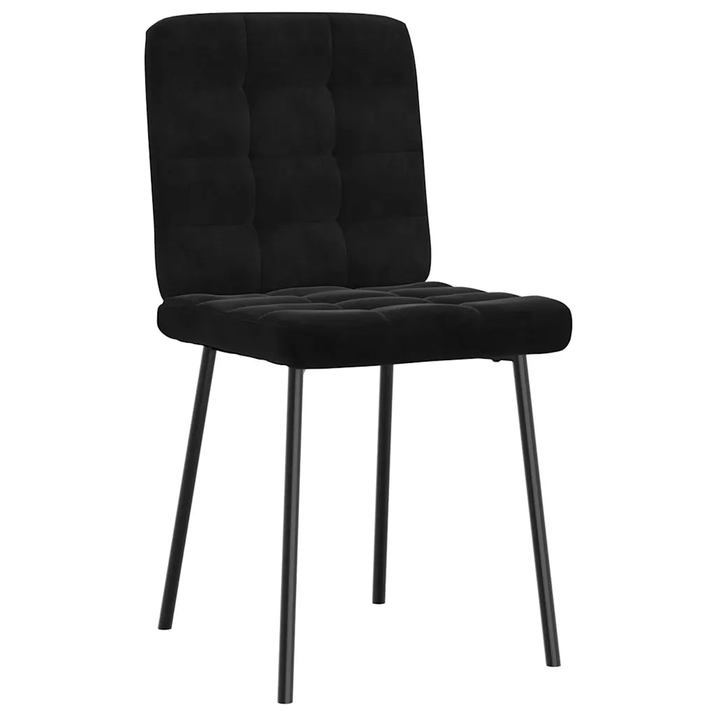 Noah | Velvet Dining Chairs with Padded Backrest