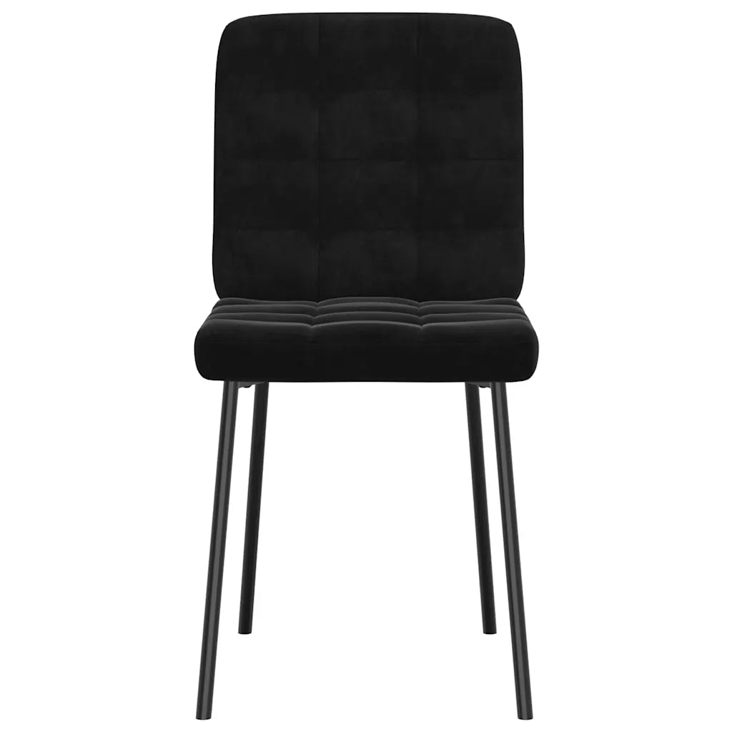 Noah | Velvet Dining Chairs with Padded Backrest