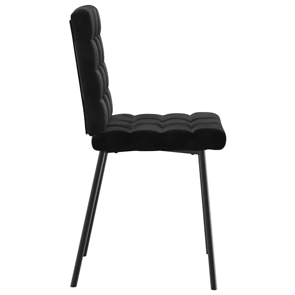 Noah | Velvet Dining Chairs with Padded Backrest