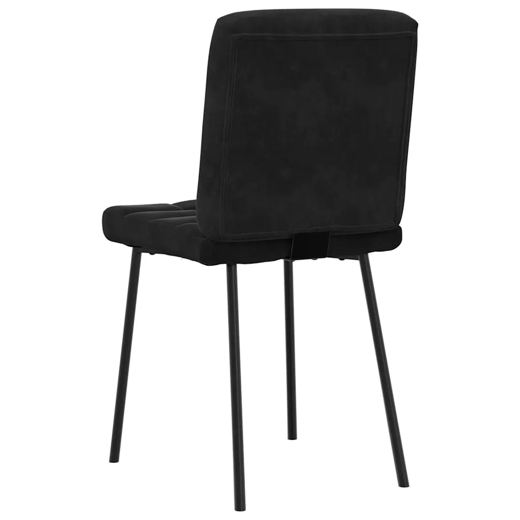 Noah | Velvet Dining Chairs with Padded Backrest